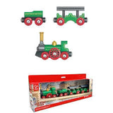 Retro Train with Foldable Chimney