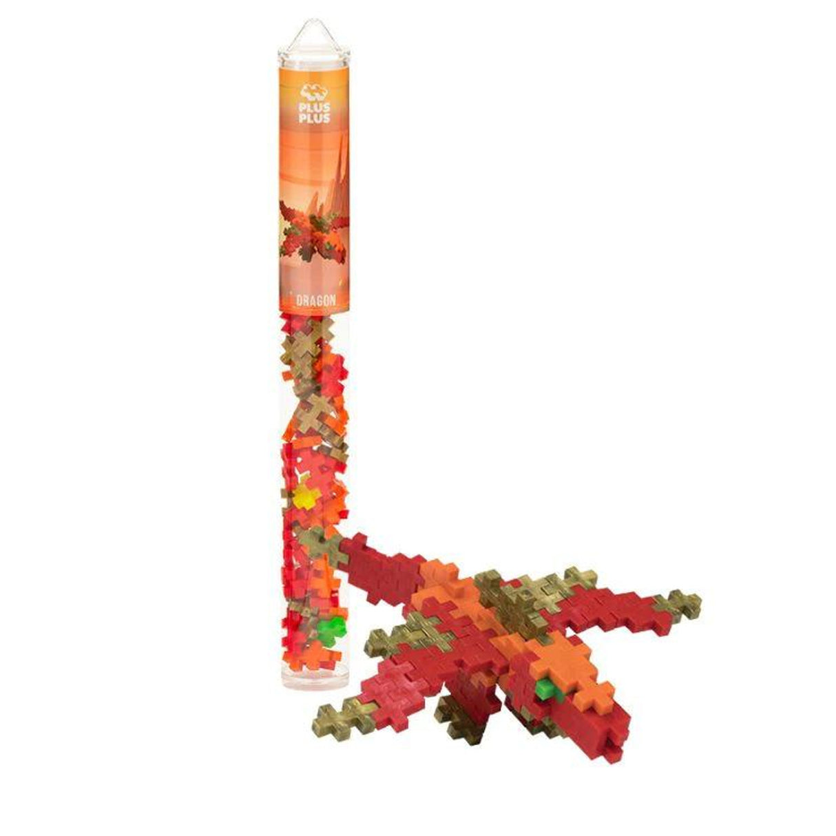 Plus Plus - Mini Tube Dragon - 70mcx