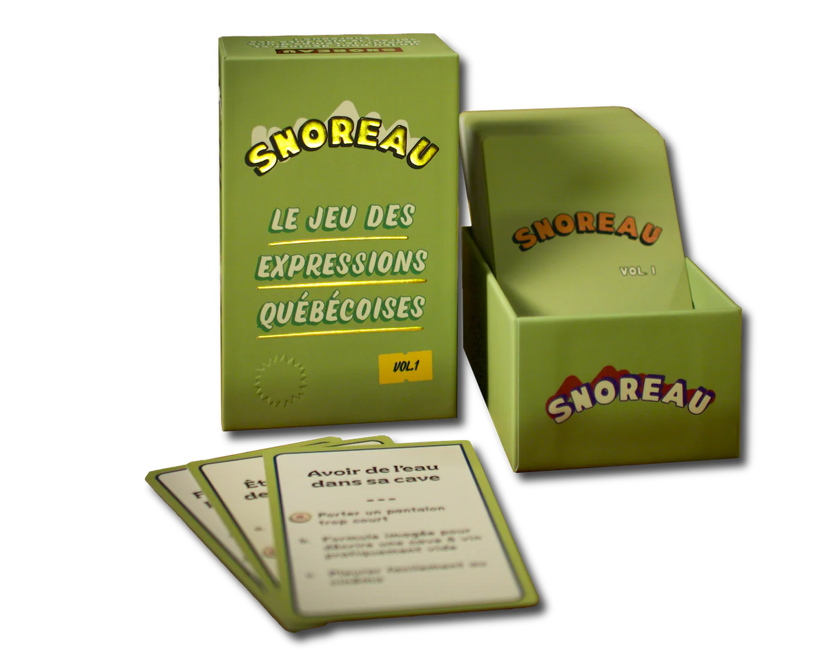 Snoreau - Le jeu des expressions québécoises Vol. 1 (Fr)