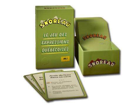 Snoreau - Le jeu des expressions québécoises Vol. 1 (Fr)