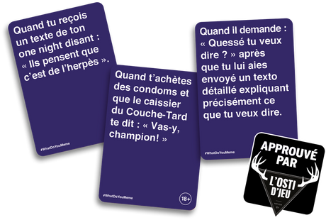 What Do You Meme? - Éd. Québecoise - Extension 18+ (Fr)