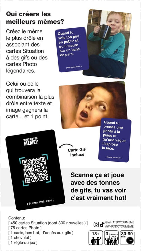 What Do You Meme? GIF - Éd. Québecoise (Fr)