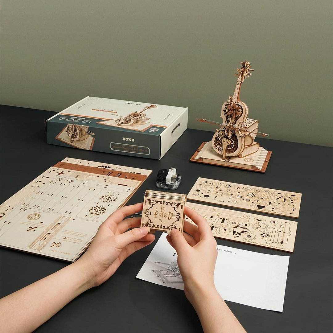 DIY - Boite à Musique - Violoncelle magique