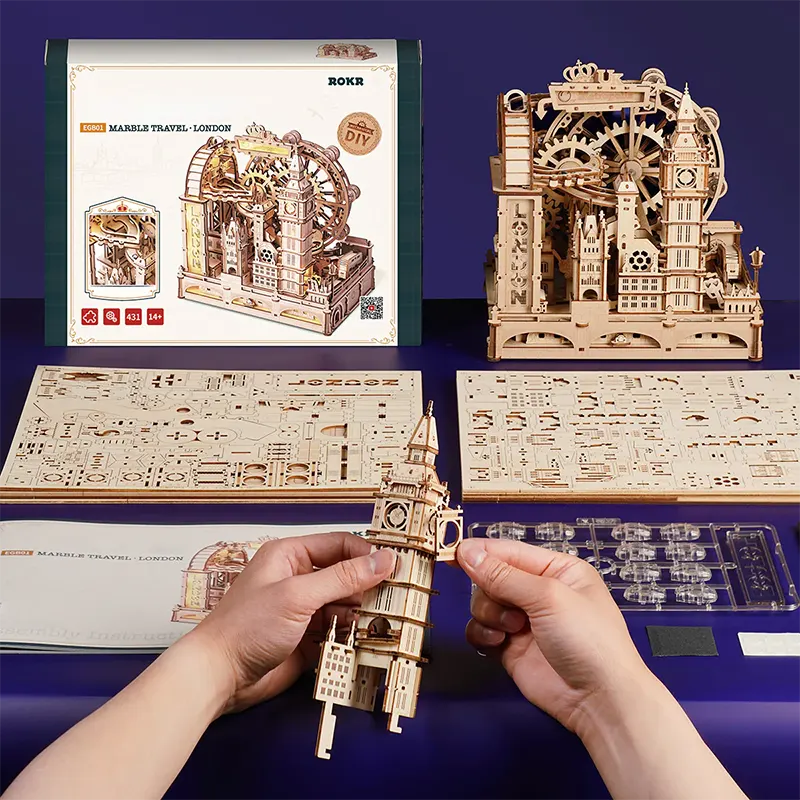 DIY Circuit de Billes - Marbel Travel London