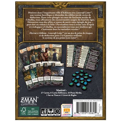 Horreur à Arkham - Lovecraft Letter (Fr)