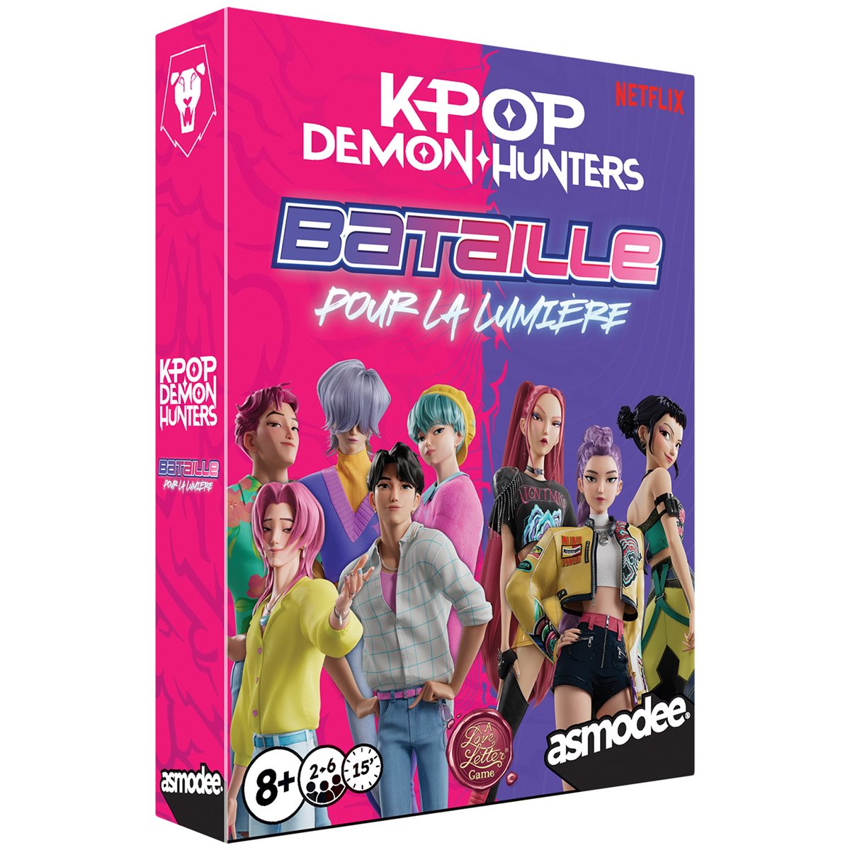 KPop Demon Hunters - Battle for the Spotlight - Un jeu Love Letter (Fr)
