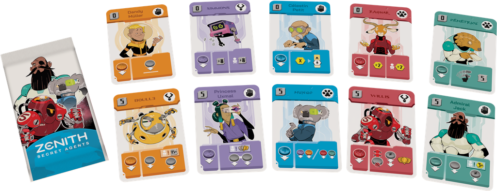 Zenith - Secret Agents (Ext) (Bil)