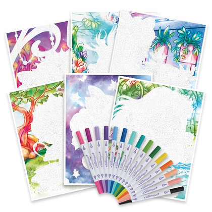 Color by Number Mystery - Nebulous Stars