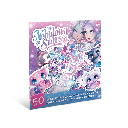 Decorative Vinyl Stickers - Nebulous Stars