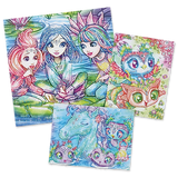 Strass par numéro - Arc-en-ciel - Nebulous Stars