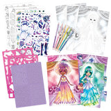 Astral Ball Fashion Sketchbook - Nebulous Stars