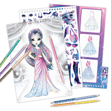 Astral Ball Fashion Sketchbook - Nebulous Stars