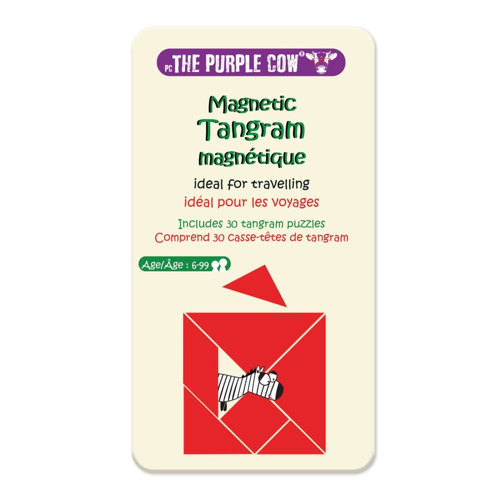 The Purple Cow - Magnetic Tangram (Bil)