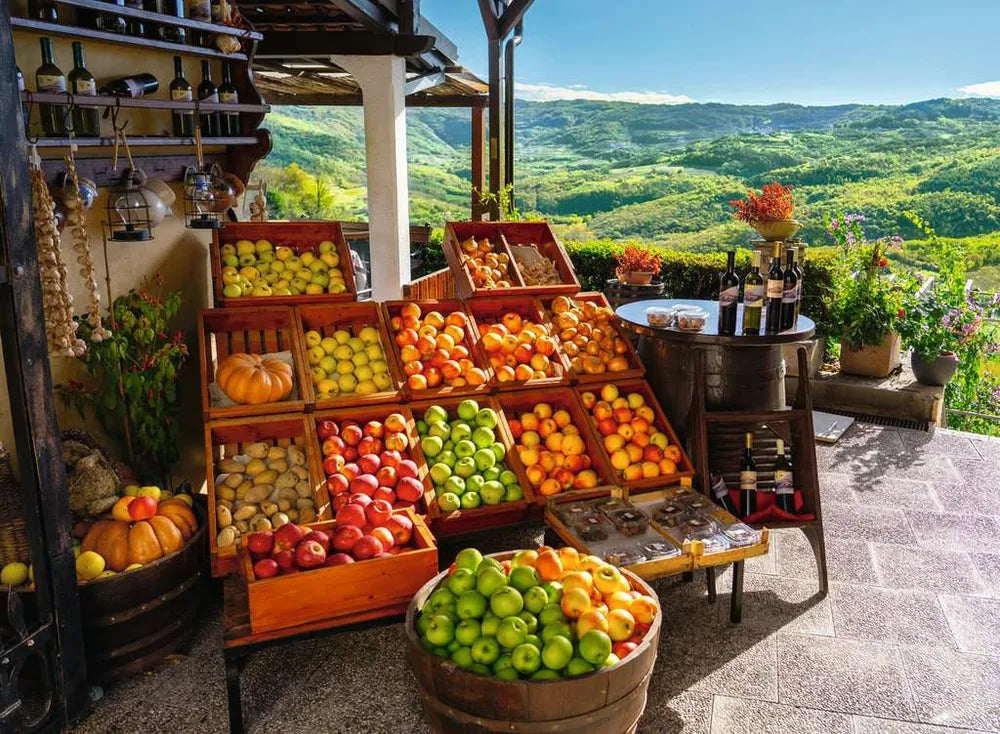 Fruit Market in Croatia - 500 pcs