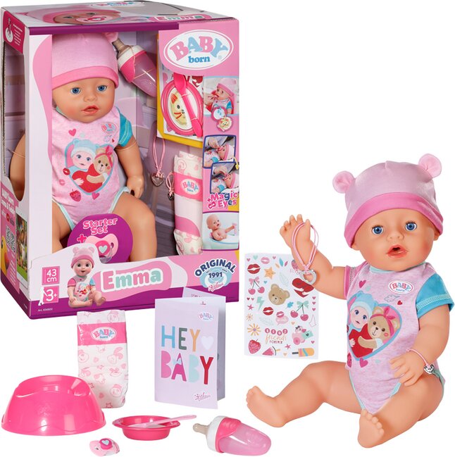 Baby Born Magic eyes girl doll 43 cm – La Ribouldingue