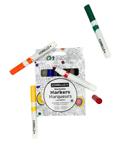 Corello - Washable Markers (8)