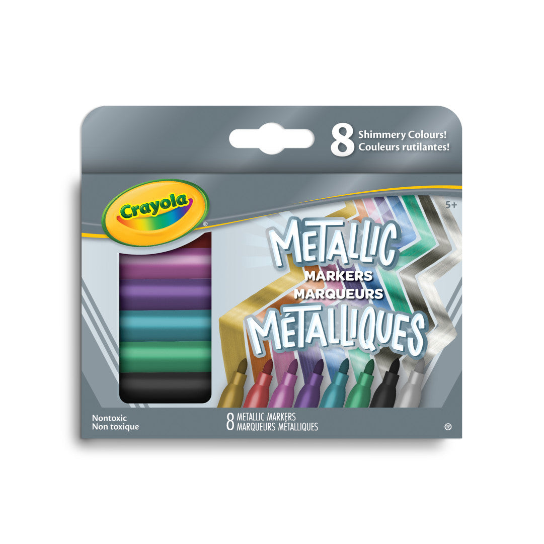 Crayola - Marqueurs métalliques (8)