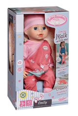 Baby Annabell - Emily marche avec moi 43 cm - La Ribouldingue