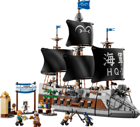Garp's Marine Battleship - One Piece
