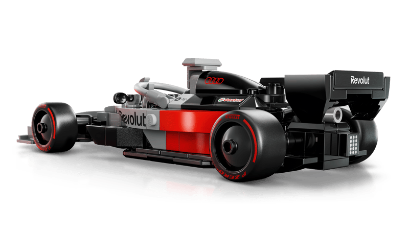 La voiture de course Audi Revolut F1 Team R26 - Speed Champions