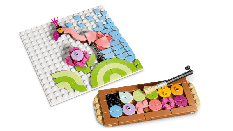 Le tableau décoratif à motifs floraux - Creator 3-en-1