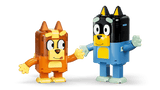 La famille de Bluey en briques - Bluey