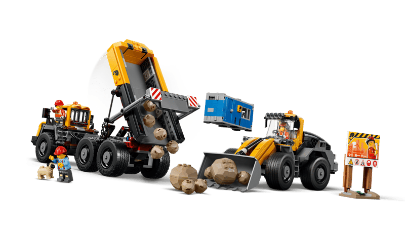 Dump Truck & Front End Loader - City