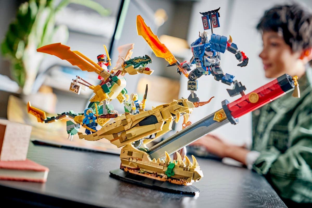 Le combat sur la lame du dragon - Ninjago