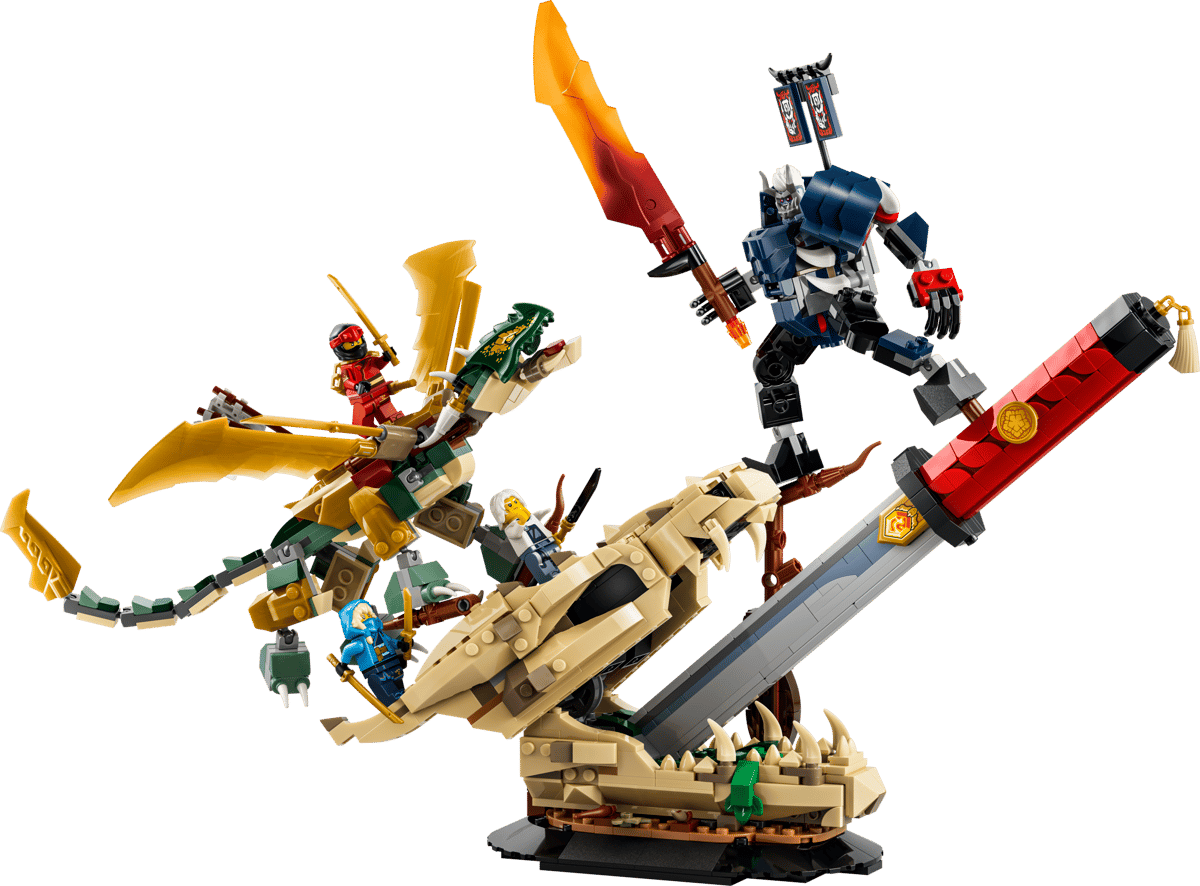 Le combat sur la lame du dragon - Ninjago
