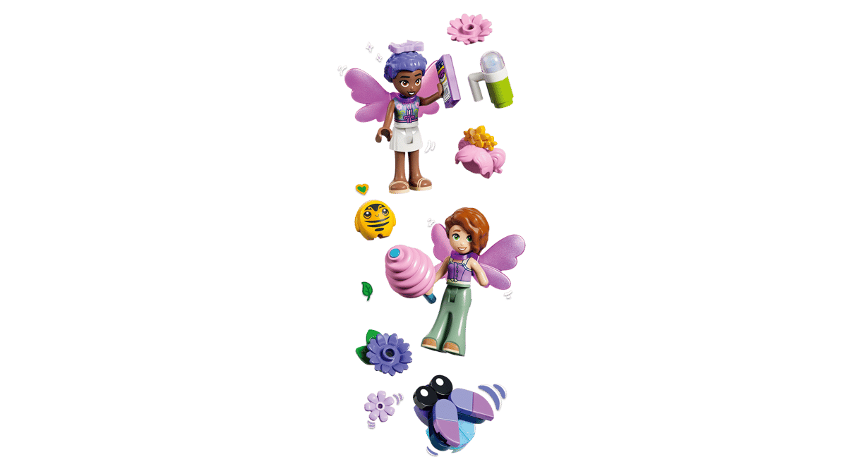 Le manège des fleurs tournoyantes féériques - Friends