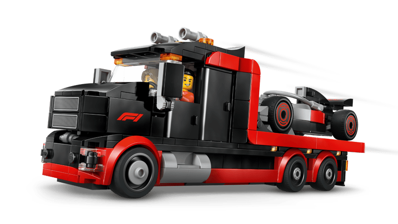 F1 Display Truck with Audi F1 Race Car - City