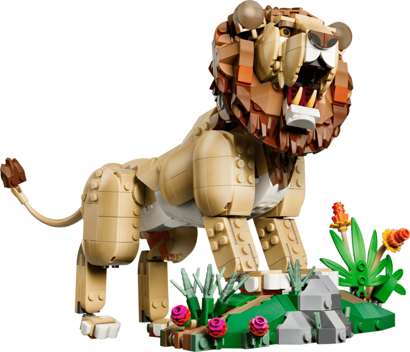 Wild Animals : Majestic Lion - Creator 3-in-1