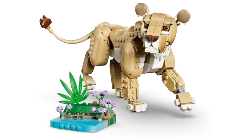 Wild Animals : Majestic Lion - Creator 3-in-1