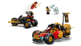 Les véhicules combinés de Kai et Cole - Ninjago