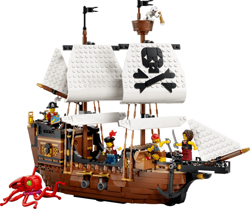 Iconic Pirate Ship - Creator 3-in-1