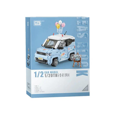 Blue Mini Car - La Ribouldingue