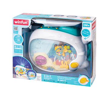 Boite à musique projecteur et veilleuse - La Ribouldingue