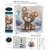 Broderie de diamants Deluxe - Eddy - La Ribouldingue