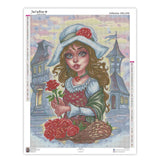 Broderie de diamants Deluxe - Flower Girl - La Ribouldingue