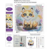 Broderie de diamants Deluxe - Frankie - La Ribouldingue