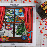 Broderie de Diamants - Hiver - La Ribouldingue