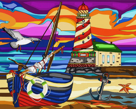 Broderie de Diamants - Un moment de calme - La Ribouldingue