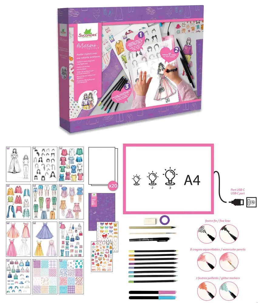 Artissimo - Fashion Workshop and LED Light Pad