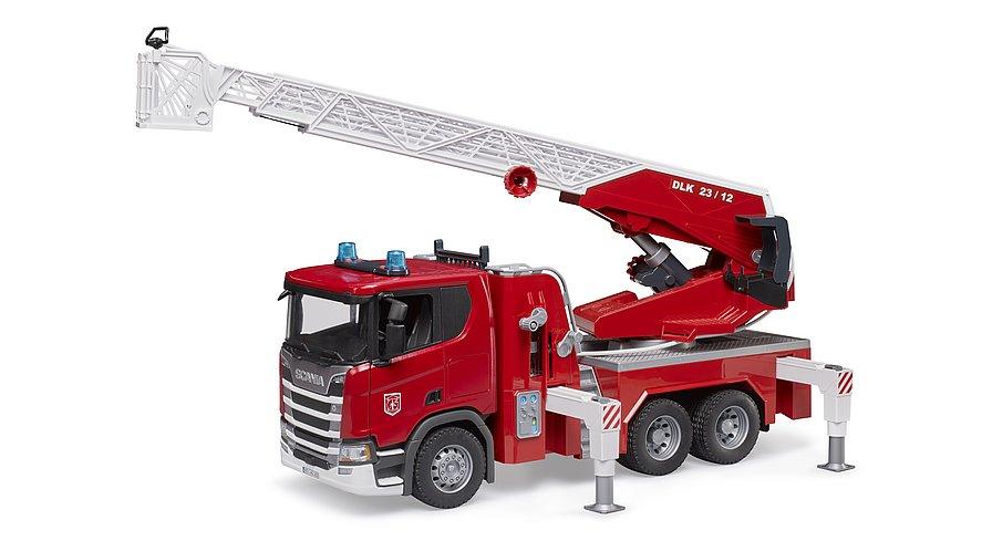 Camion de pompiers - Pompe à eau et module son + lumière - La Ribouldingue