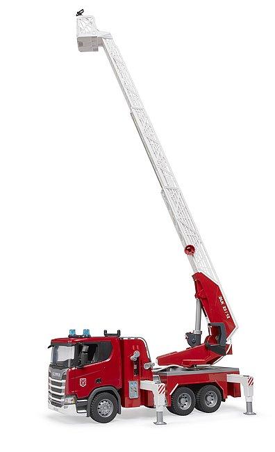 Camion de pompiers - Pompe à eau et module son + lumière - La Ribouldingue