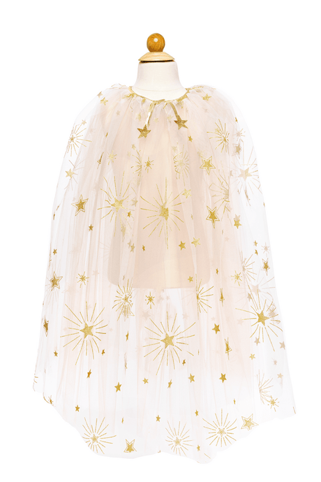 Cape dorée Glam Party 4-6 ans - La Ribouldingue