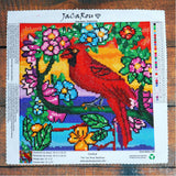 Cardinal 30 x 30 cm - La Ribouldingue