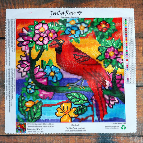 Cardinal 30 x 30 cm - La Ribouldingue