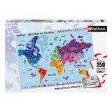 Carte du monde - 250 mcx - La Ribouldingue