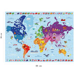 Carte du monde - 250 mcx - La Ribouldingue